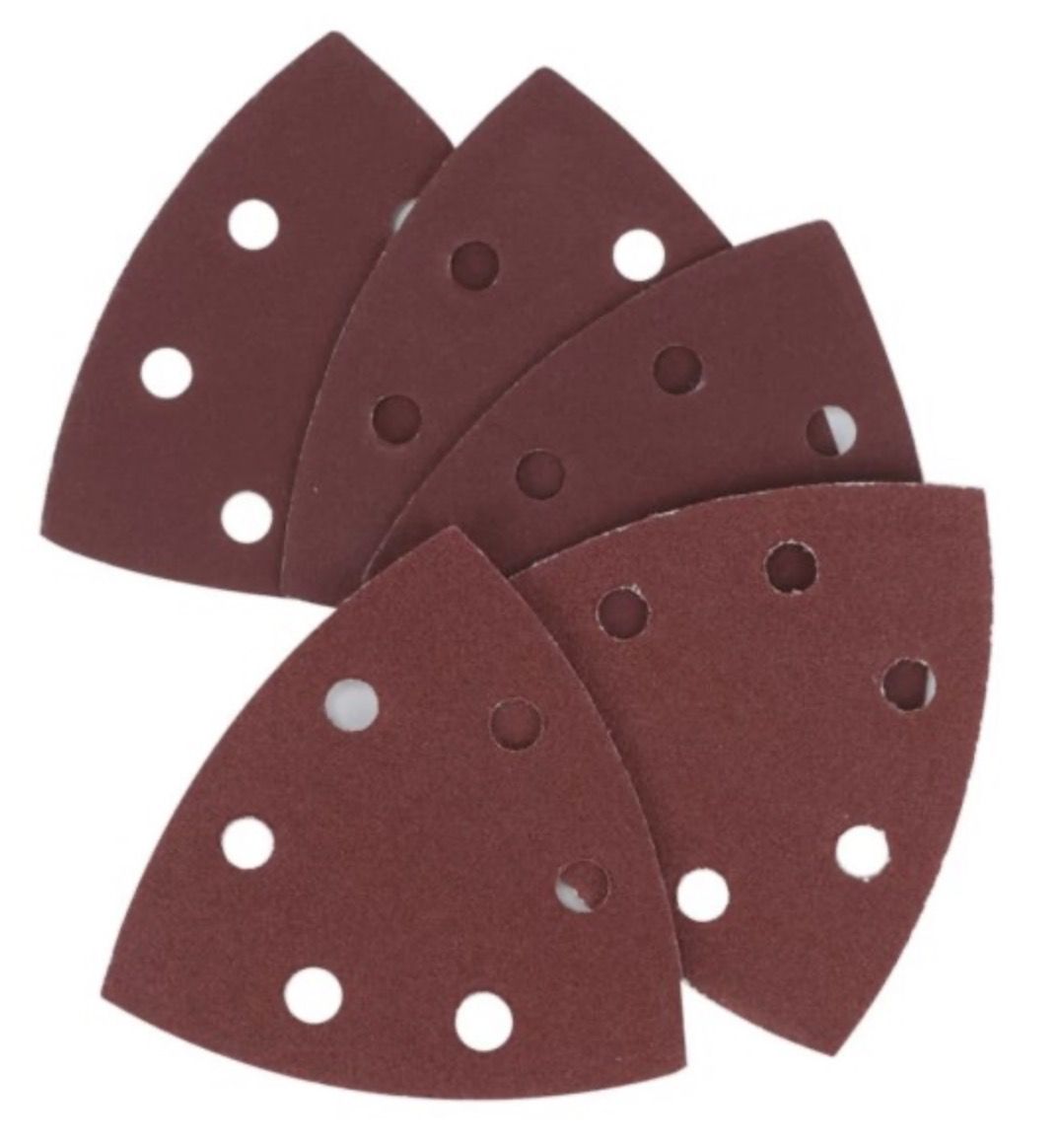 Šlif. popierius delta šlifuokliui Cortex 31411; 94x94 mm; P100; 5 vnt.