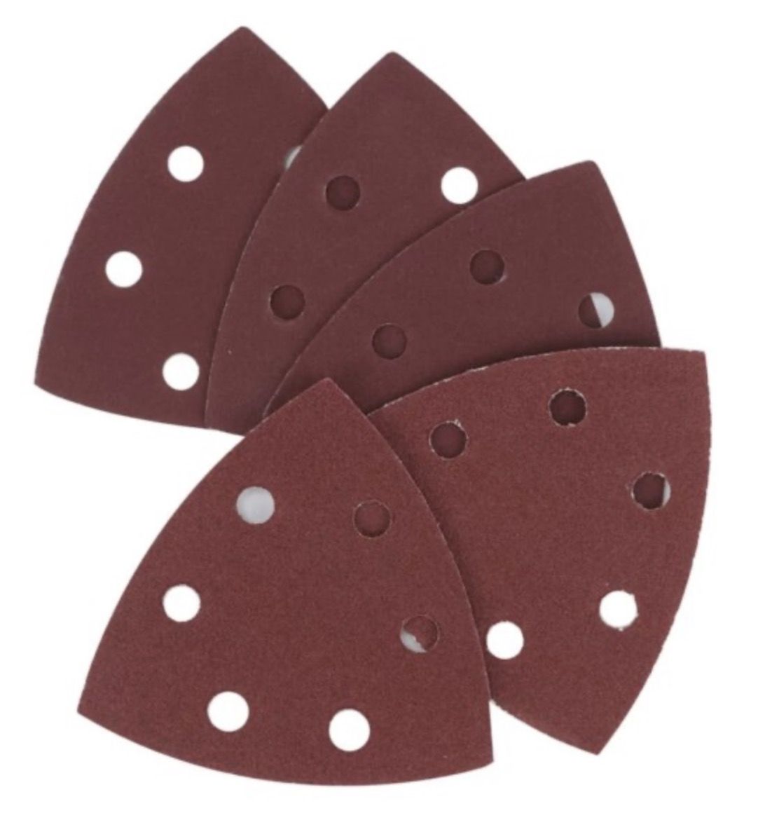 Šlif. popierius delta šlifuokliui Cortex 31414; 94x94 mm; P180; 5 vnt.