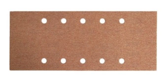 Šlif. popierius vibro šlifuokliui Cortex 31417; 115x230 mm; P80; 5 vnt.