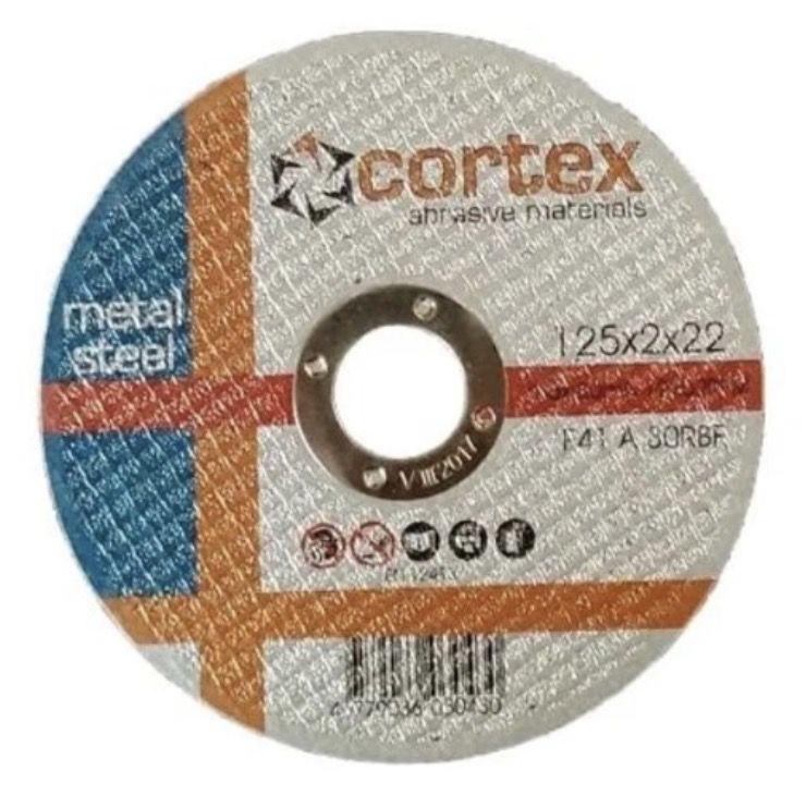 Abrazyvinis pjovimo diskas Cortex 18205; 125x2,0x22,2 mm