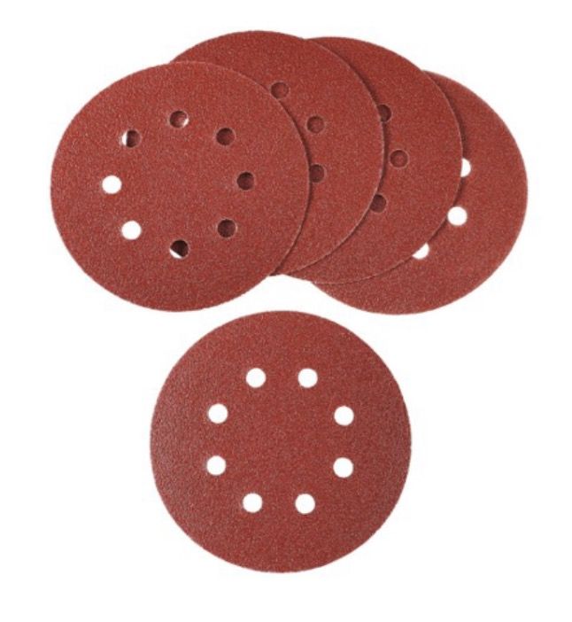 Šlifavimo popierius Cortex 28051; 125 mm; P36; 5 vnt.