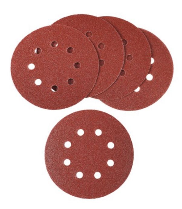 Šlifavimo popierius Cortex 18148; 125 mm; P40; 5 vnt.