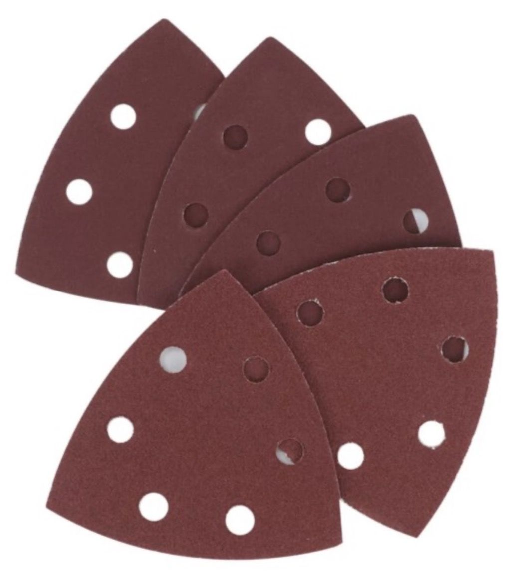 Šlif. popierius delta šlifuokliui Cortex 31409; 94x94 mm; P60; 5 vnt.