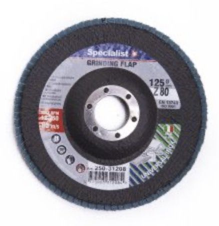 Vėduoklinis šlifavimo diskas Cortex 14002; 115x22 mm; P80