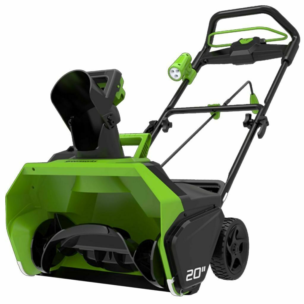 Sniego valytuvas Greenworks GD40ST; 40 V (be akumuliatoriaus ir pakrovėjo) (naudota, negrąžinama prekė)