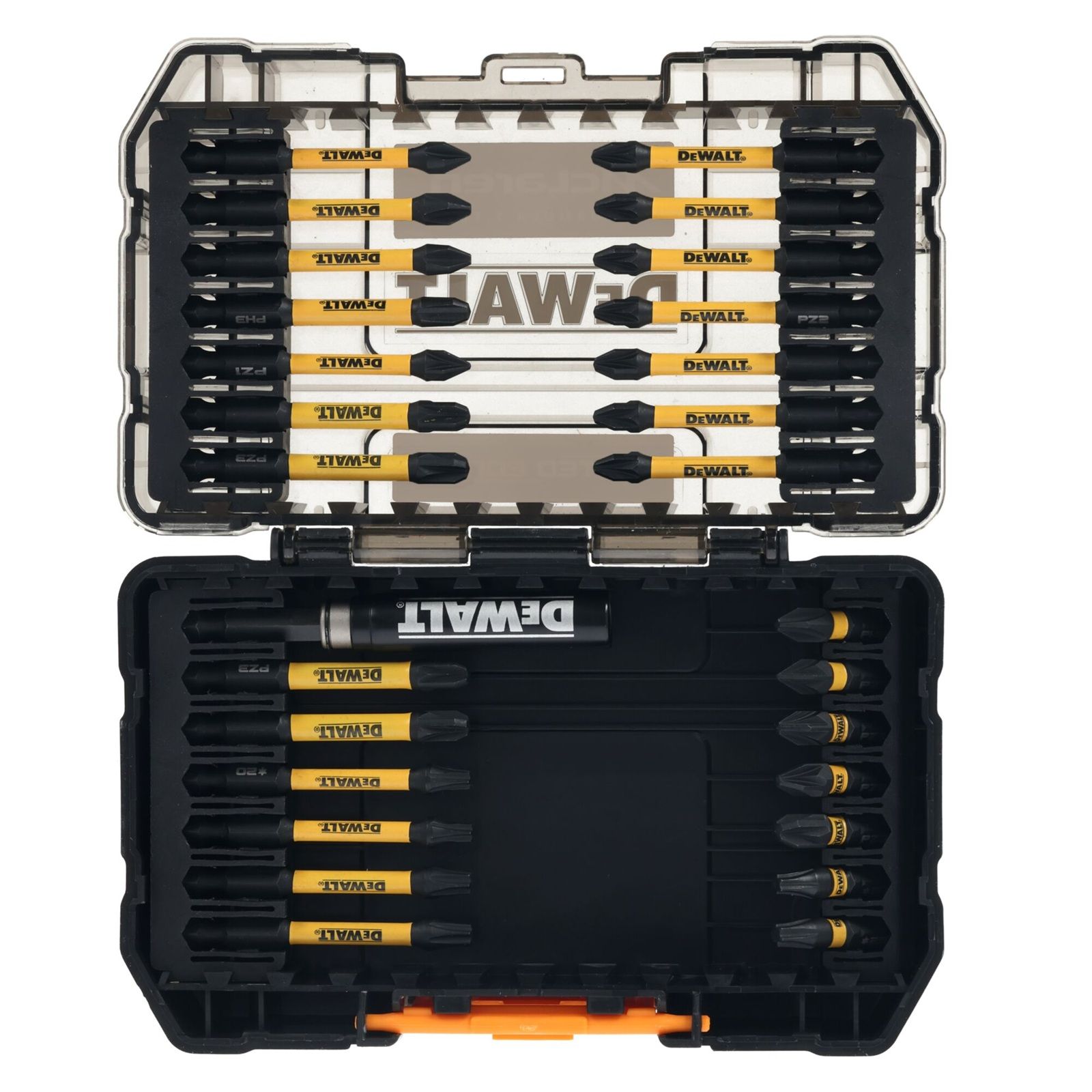 Sukimo antgalių komplektas DeWalt DT70902T; 28 vnt.