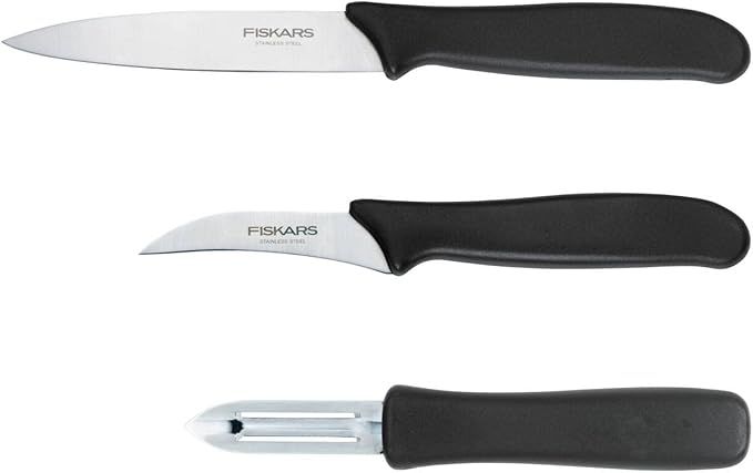 3 peilių rinkinys Fiskars Essential 1065600