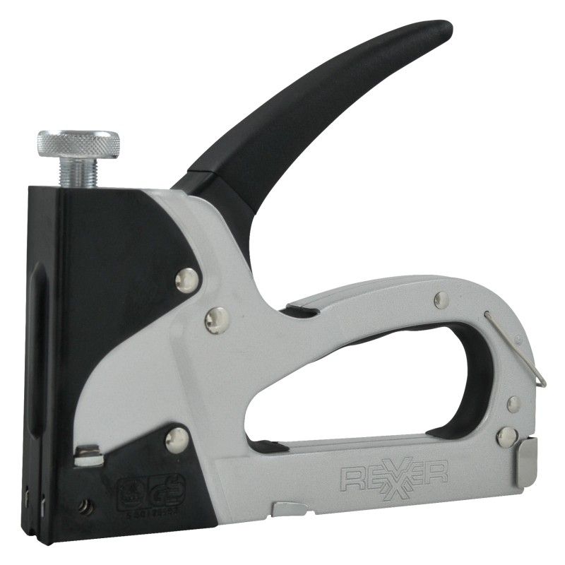 Mechaninis apkabėlių/vinių plaktukas Rexxer RB-01-004; 14 mm