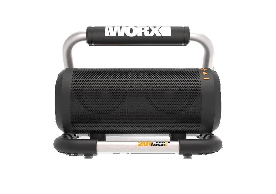 Bluetooth® garso kolonėlė Worx WX009.9; 20 V (be akumuliatoriaus ir pakrovėjo)