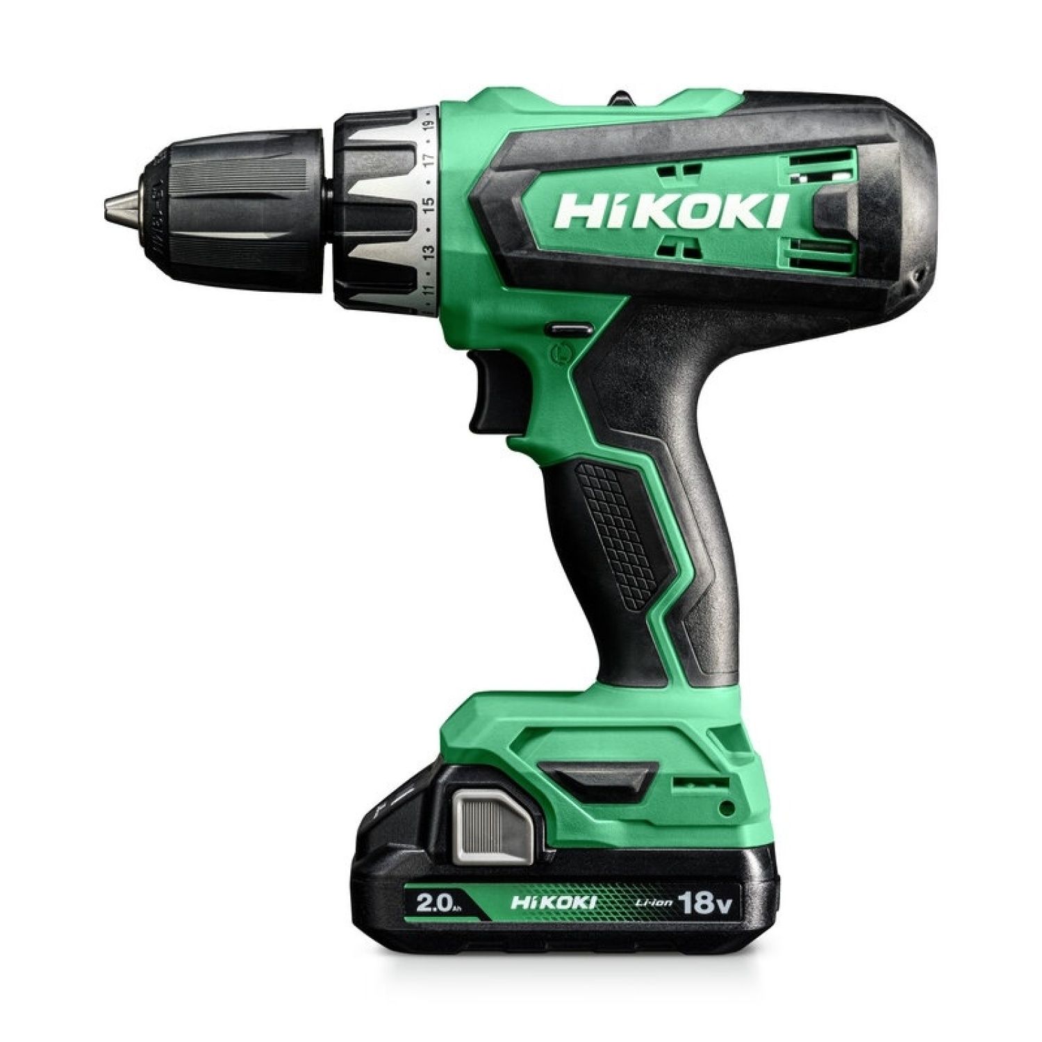 Suktuvas-gręžtuvas Hikoki DV18DFWKZ; 18 V; 2x2,0 Ah akum.