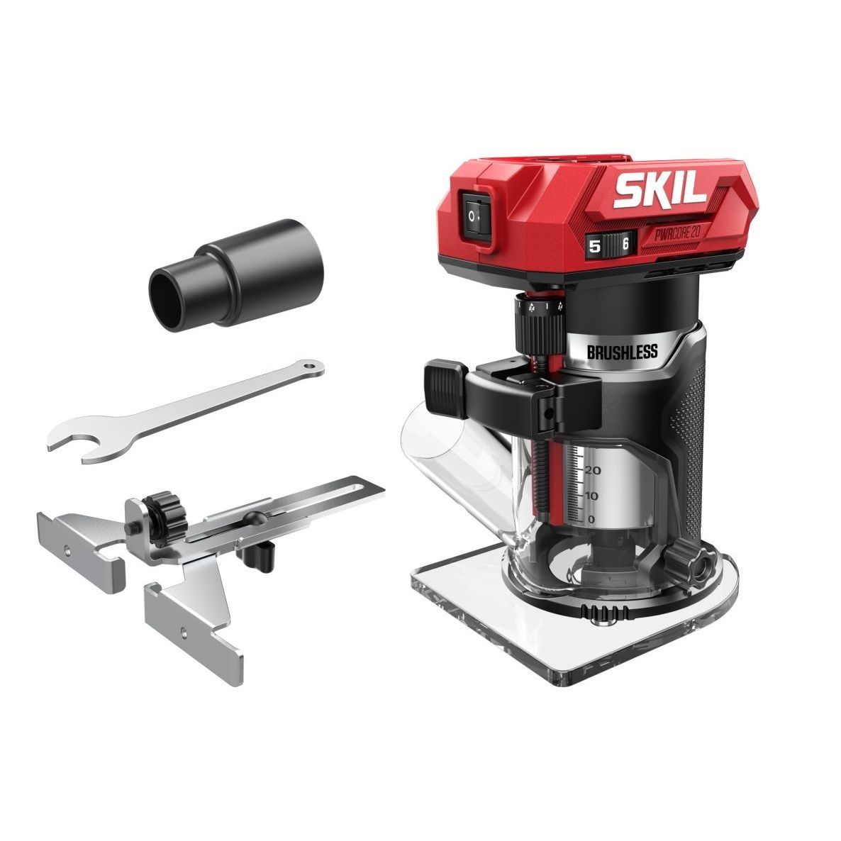 Akumuliatorinė kantų freza Skil 3170 CA; 20 V (be akumuliatoriaus ir pakrovėjo)