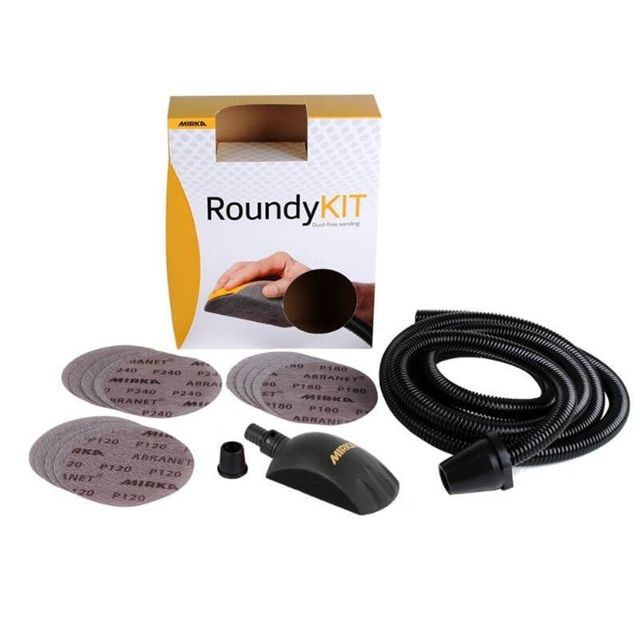 Rankinio šlifavimo komplektas Mirka ROUNDY; 150 mm