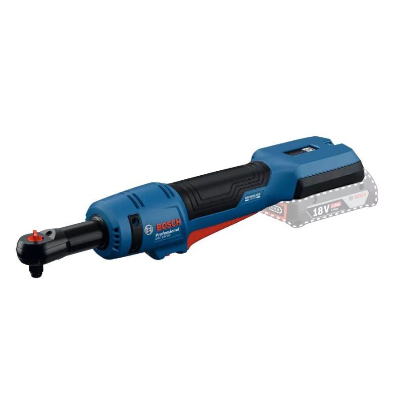 Akumuliatorinė terkšlė Bosch GRC 18V-60 Professional; 18 V (be akumuliatoriaus ir pakrovėjo) + L-BOXX 136