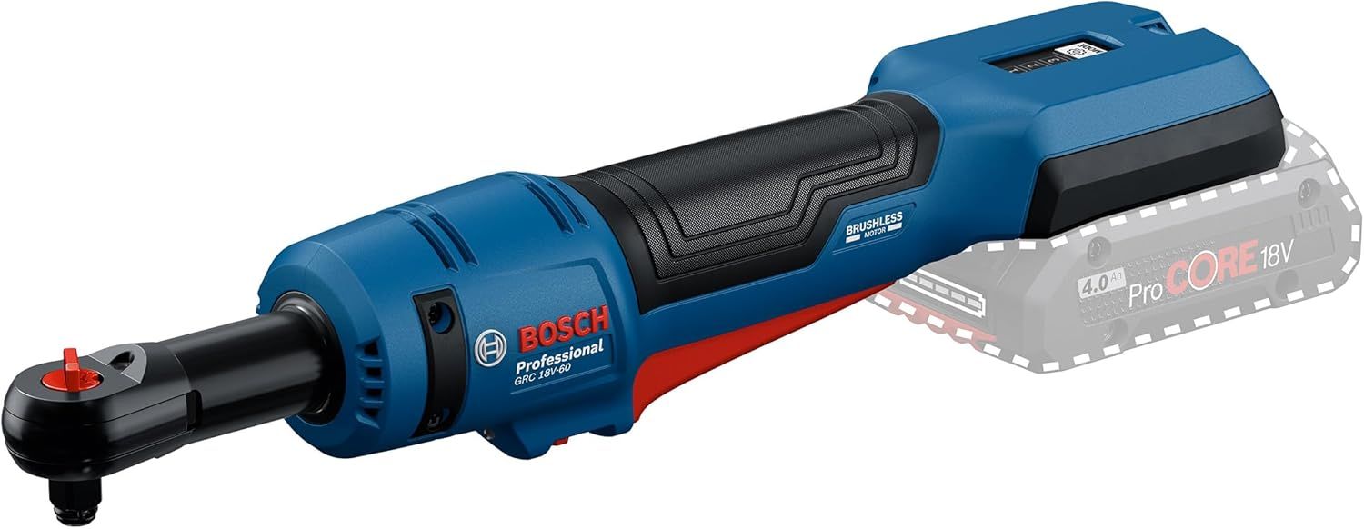 Akumuliatorinė terkšlė Bosch GRC 18V-60 Professional; 18 V (be akumuliatoriaus ir pakrovėjo)
