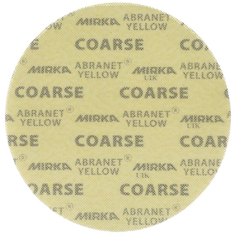 Šlifavimo tinklelis Mirka ABRANET YELLOW AY22302025; 225 mm; P240