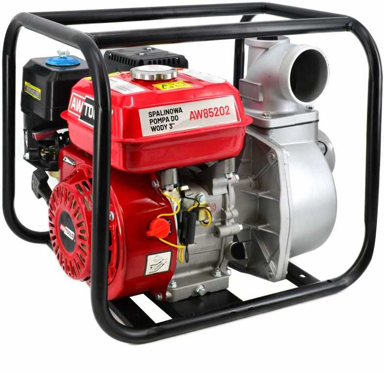 Benzininis vandens siurblys&nbsp;AWTools AW85203BL; 5,22 kW; 75 m³