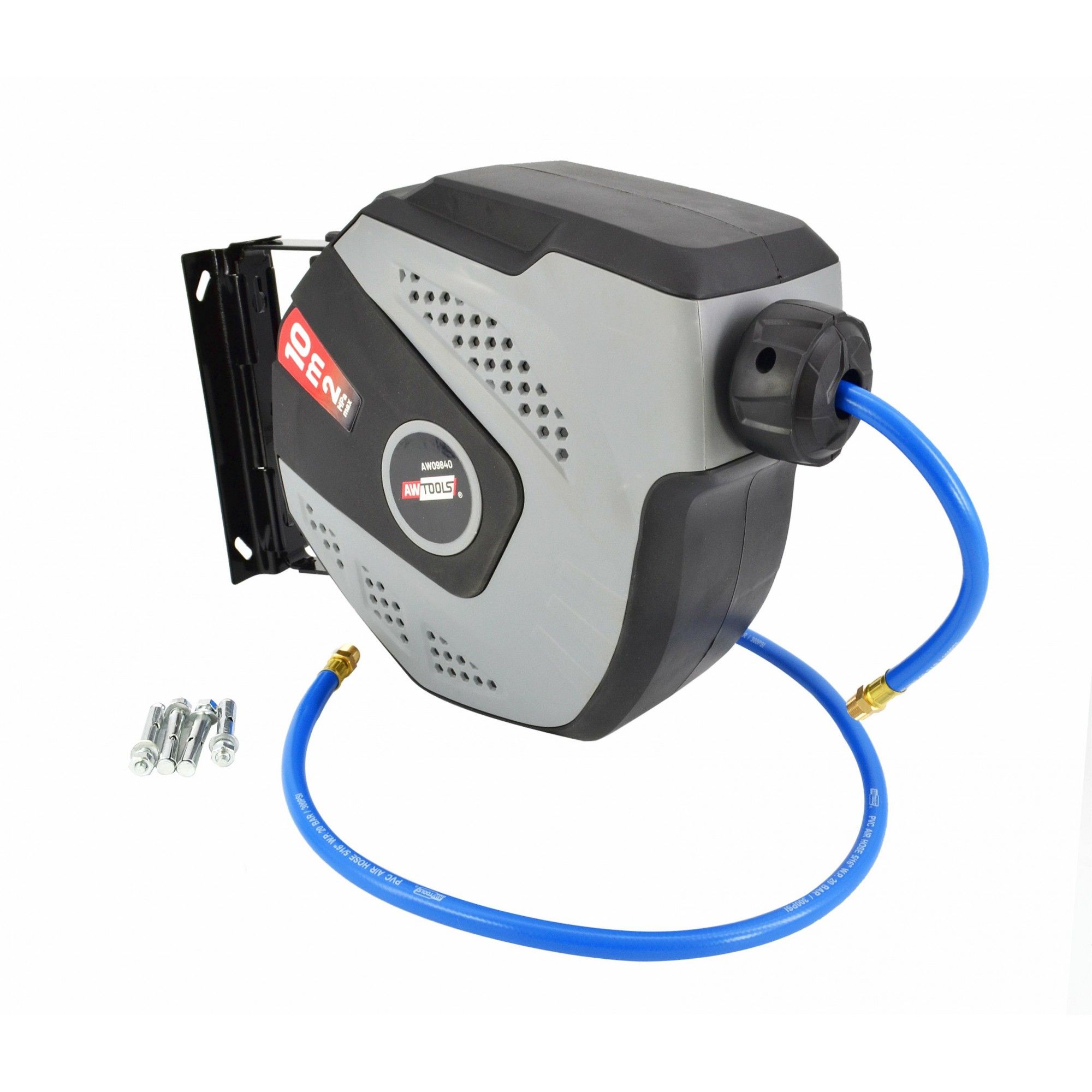 Kompresoriaus oro žarna ritėje AWTools AW09840; 1/4''; 8x12 mm; 10 m