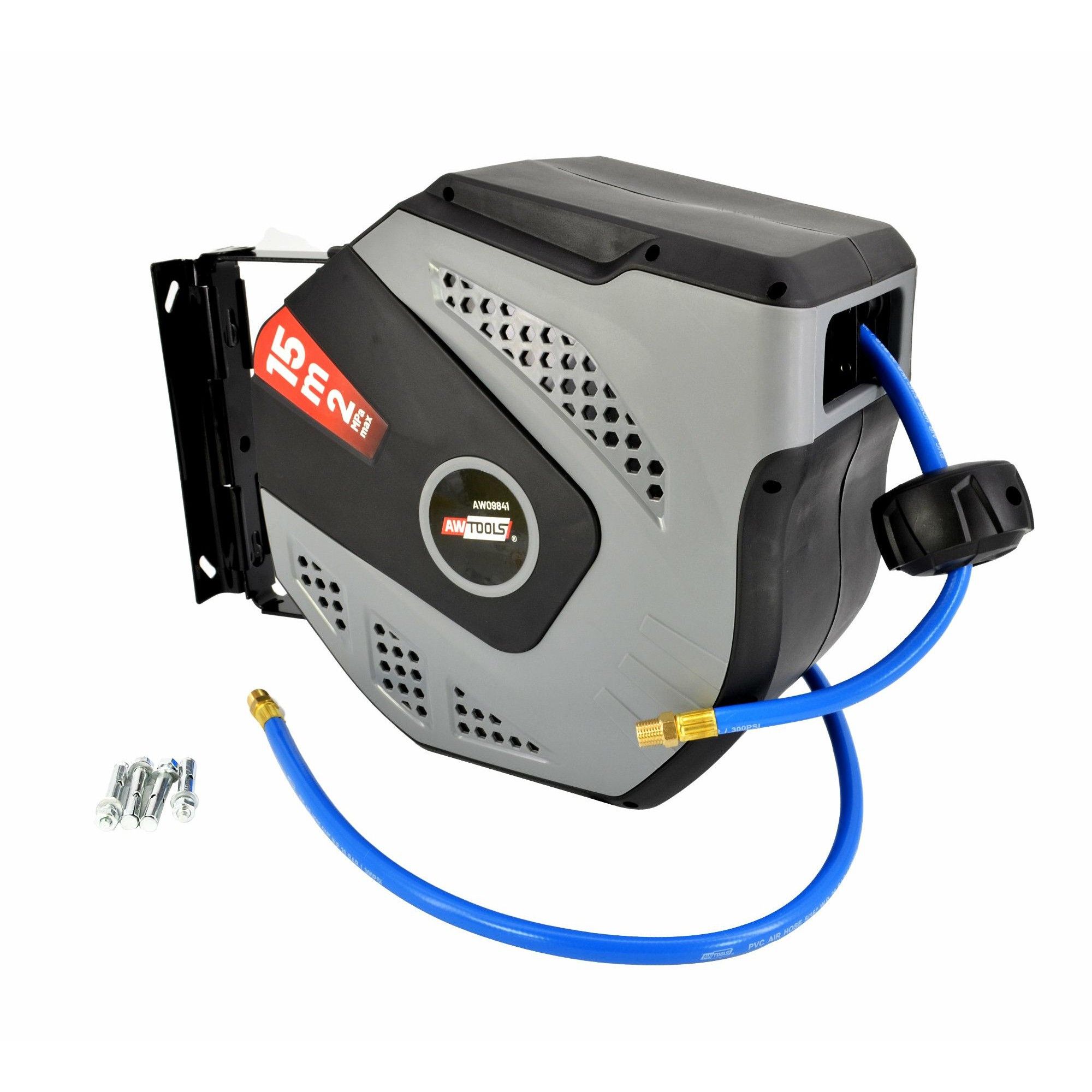 Kompresoriaus oro žarna ritėje AWTools AW09850; 1/4''; 10x16 mm; 10 m 