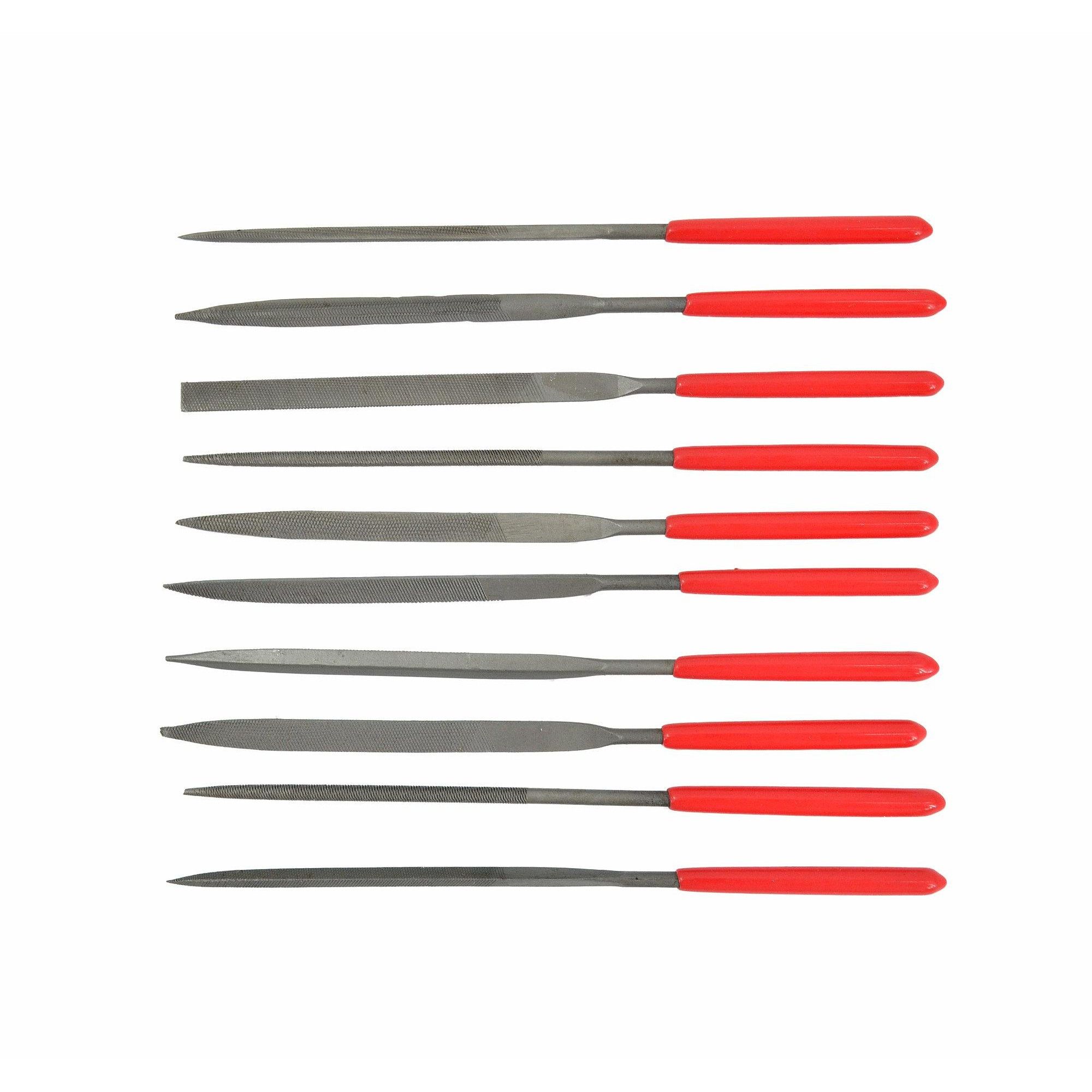 Dildžių rinkinys AWTools AW32603; 3x140x65 mm; 10 vnt.