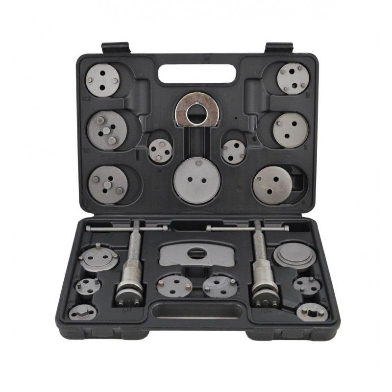 Stabdžių cilindrų suspaudėjas AWTools AW18821; 33x26x7,5 cm; 21 vnt.