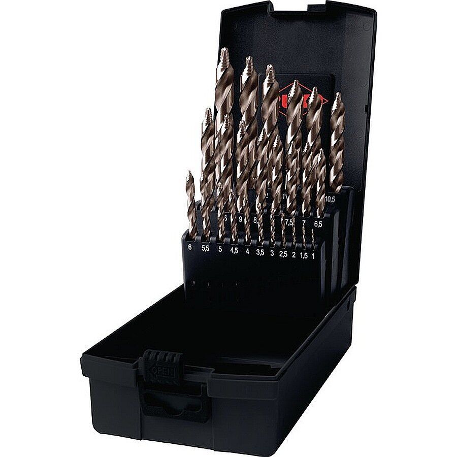 Universalus grąžtas  Ruko ULTIMATECUT FLOWSTEP; HSS-Co 5; 25 vnt.