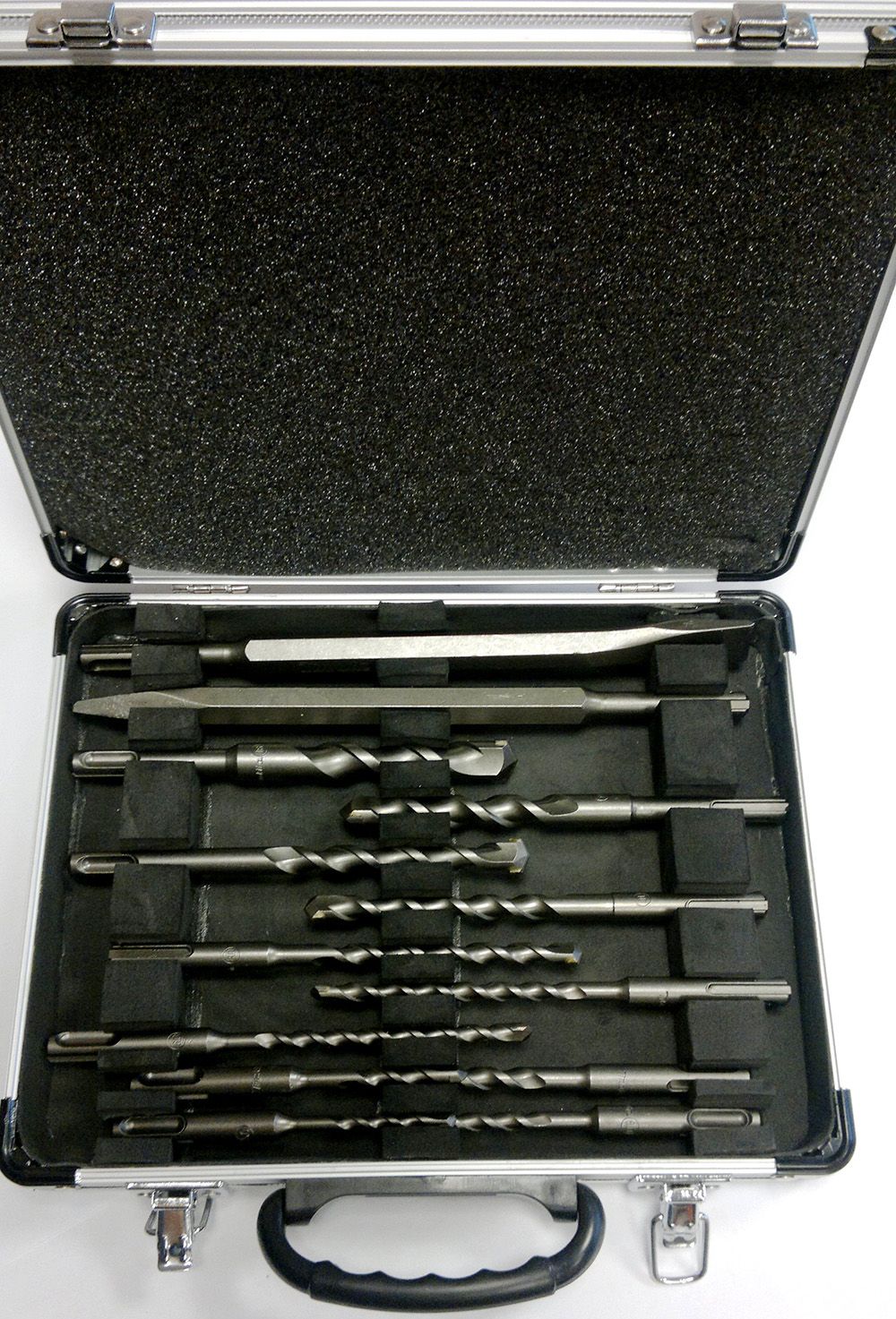 Grąžtų ir kaltų komplektas betonui Makita D-20111; SDS-plus; 13 vnt.