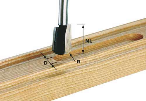 Lovelių freza Festool 5/25/65 mm 