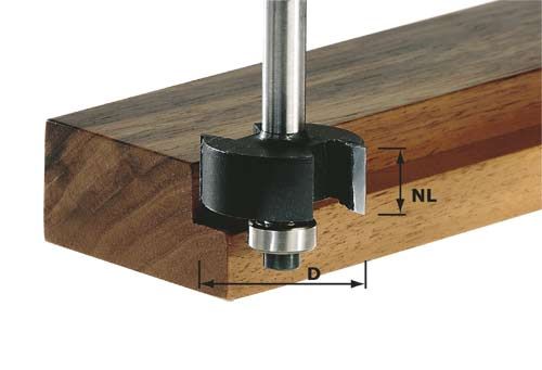 Užkaitų freza Festool 12,7/54 mm 