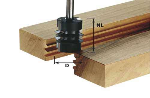 Kopijavimo profilių freza Festool 32/62 mm 