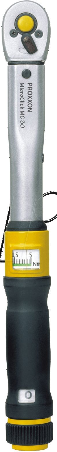 1/4'' Dinamometrinis raktas Proxxon 6-30Nm MICRO-Click 30 S 