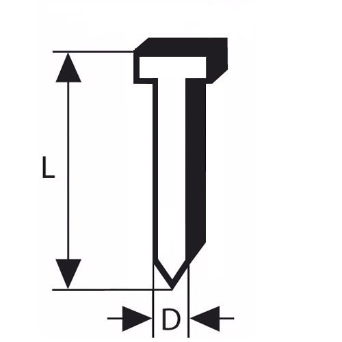 Vinys Bosch SK50 35G; 1,2/18gx35; 5000 vnt.