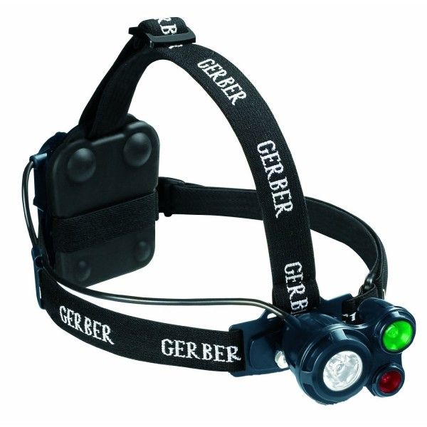 Prožektorius nešiojamas ant galvos Gerber Meridian Black