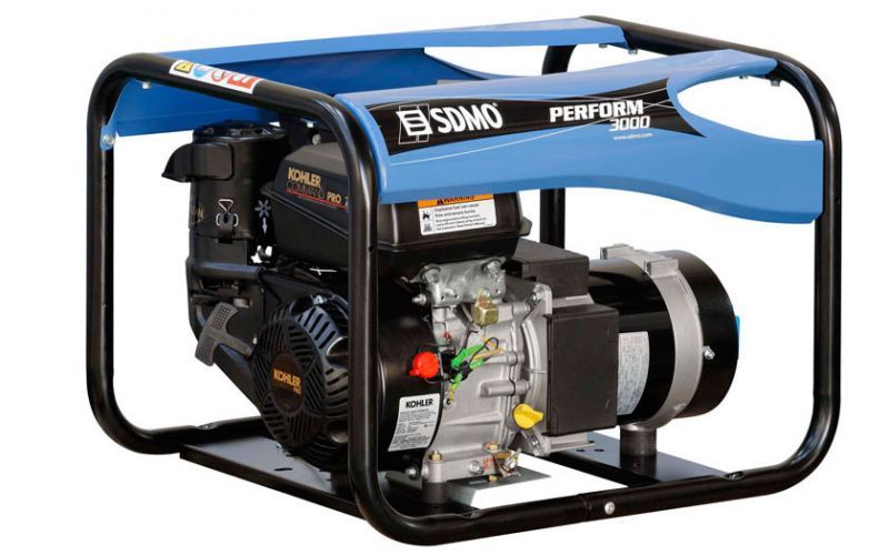 Generatorius SDMO PERFORM 3000; 2,8 kW ; benzininis