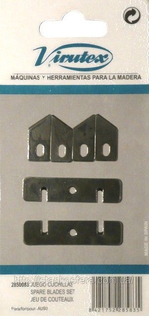 Atsarginiai peiliukai obliui Virutex AU93