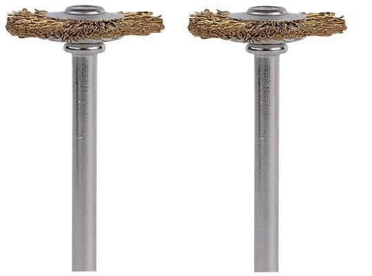 Žalvarinis šepetys Dremel 535, 19,0 mm; 2 vnt.