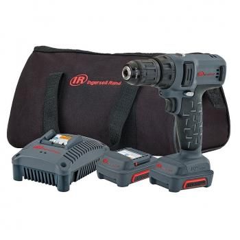 Suktuvas-gręžtuvas Ingersoll-Rand D1130EU-K2; 10,8 V; 2x2,0 Ah akum.