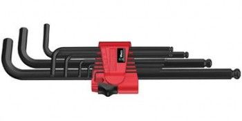 Šešiakampių raktų rinkinys Wera 950 PKL/9 BM N; 1,5-10 mm