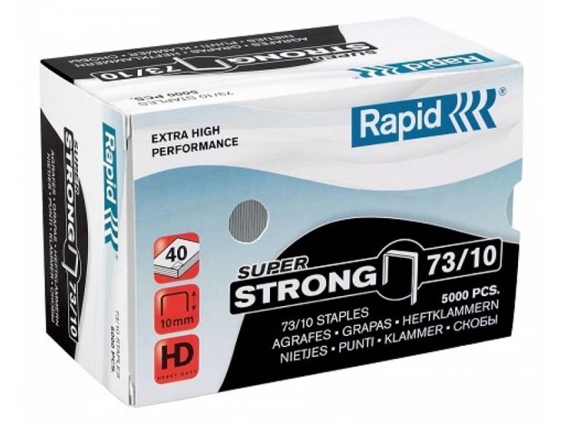 Kabės Rapid; 11,2x6 mm; 5000 vnt.; tipas 73