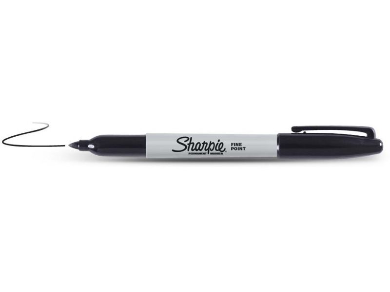 Žymeklis Irwin Sharpie Fine juodas