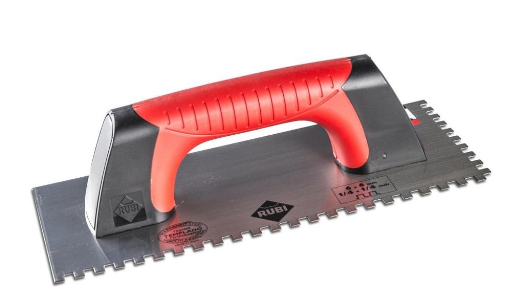 Šukos plytelių klijams Rubi Rubiflex 75955; 6x6 mm; 28 cm 