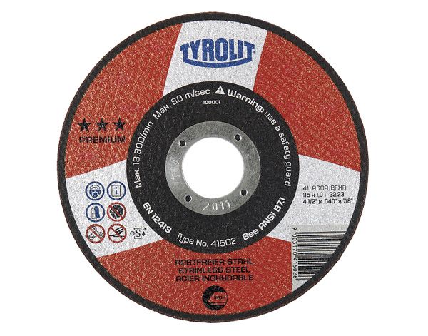 Šlifavimo diskas Tyrolit A 30 BF; 230x6 mm; 1 vnt.