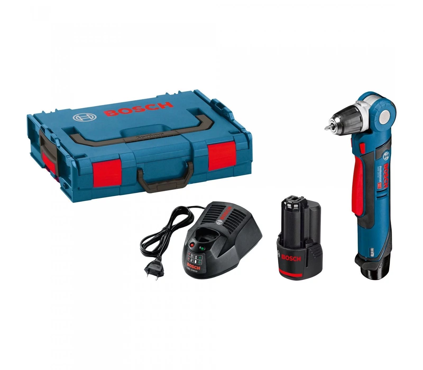 Suktuvas Bosch GWB 12V-10; 12 V; 2x2,0 Ah akum.