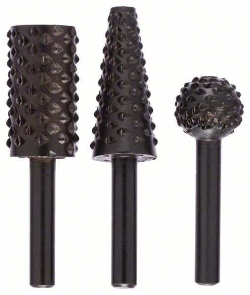 Frezų komplektas gręžtuvui Bosch; 3 vnt.