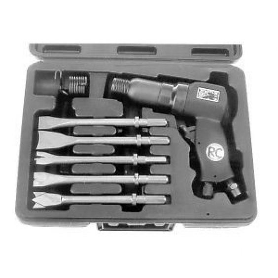 Pneumatinis kaltas Rodcraft 5100 + kaltų rinkinys Rodcraft 5120