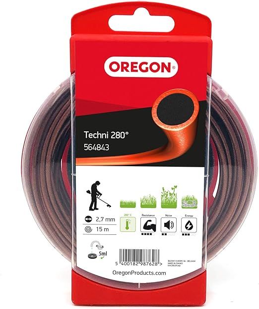 Pjovimo gija Oregon Techni 564843; 2,7 mm / 15 m; 1 vnt.