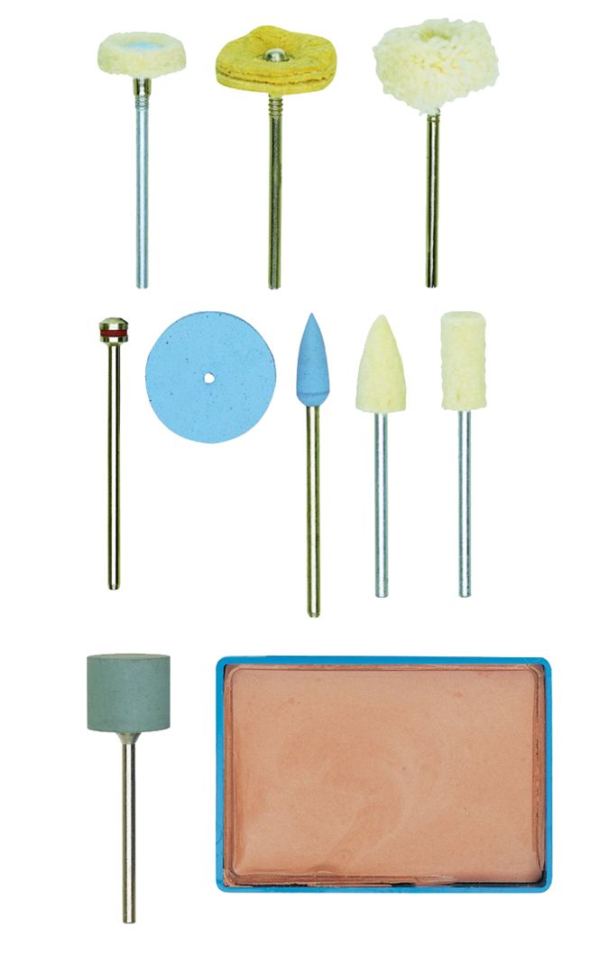 10 dalių poliravimo rinkinys Proxxon 28285 