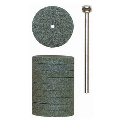 Silicio karbido šlifavimo akmuo Proxxon; 22 mm; 10 vnt.