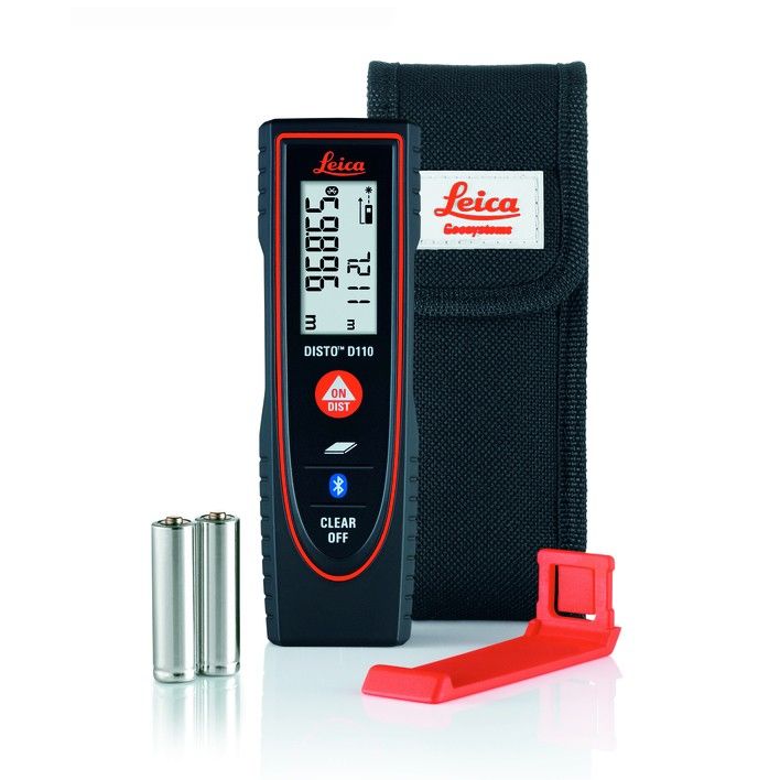 Lazerinis atstumų matuoklis Leica Disto D110 su Bluetooth