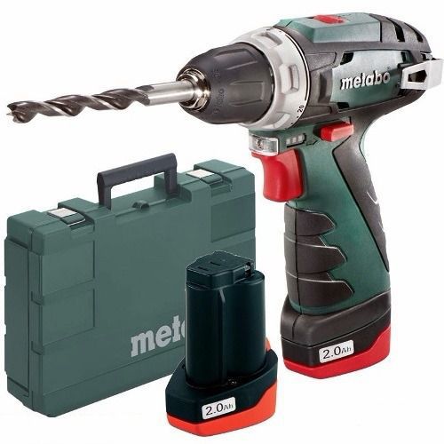 Suktuvas-gręžtuvas Metabo PowerMaxx BS; 12 V; 2x2,0 Ah akum.