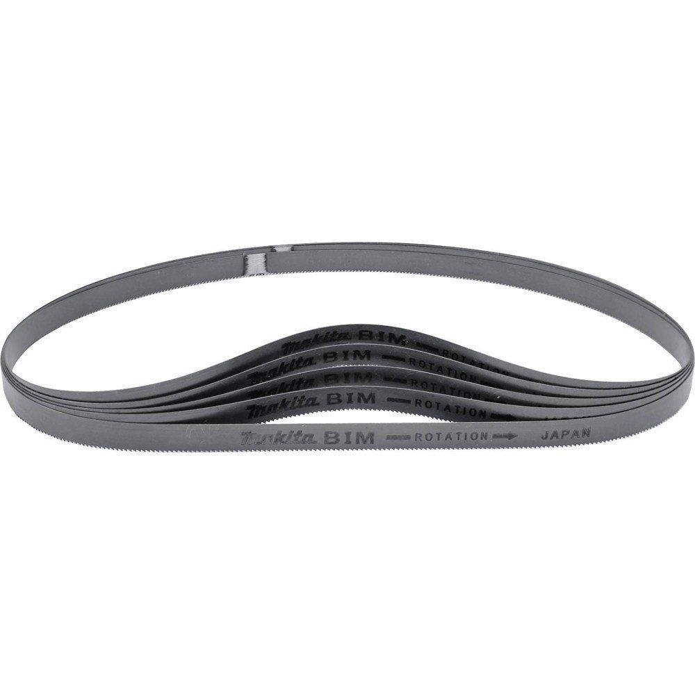 Juostinių staklių pjovimo juosta Makita; 836x14x0,5 mm; 18 TPI; 5 vnt.